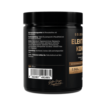 Golden Dragon Elektrolyte Komplex Strawberry Lemon 300 g