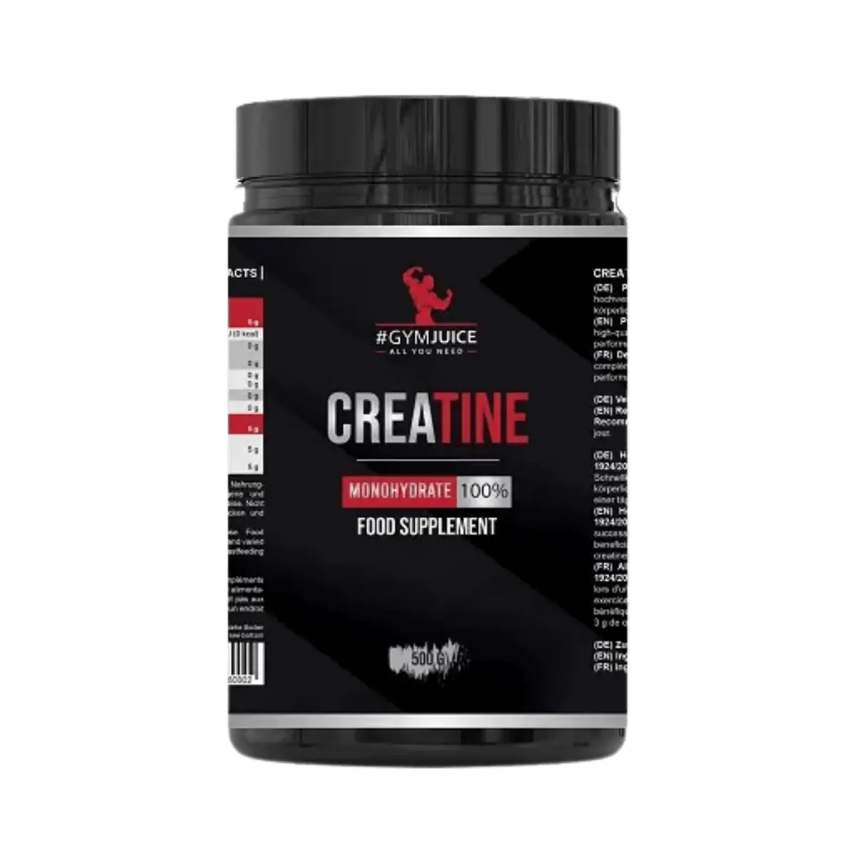 #GYMJUICE Creatine Monohydrate 500 g