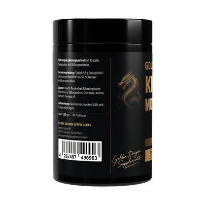 Golden Dragon Kreatin Monohydrat Himbeer 500 g