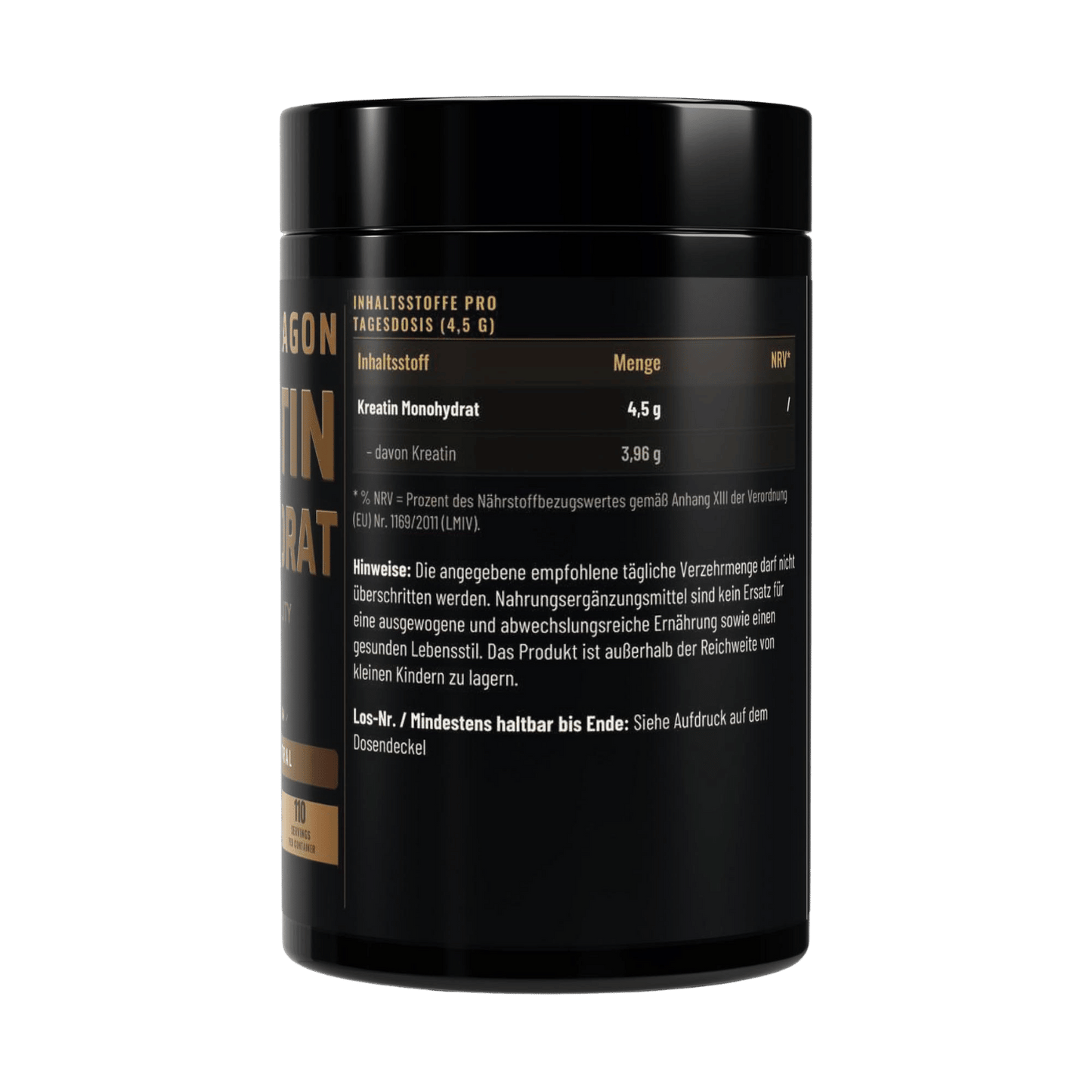 Golden Dragon Kreatin Monohydrat Geschmacksneutral 500 g