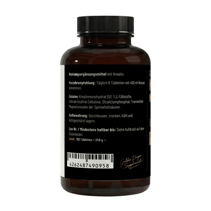 Golden Dragon Kreatinmonohydrat Tabletten 180 Stück