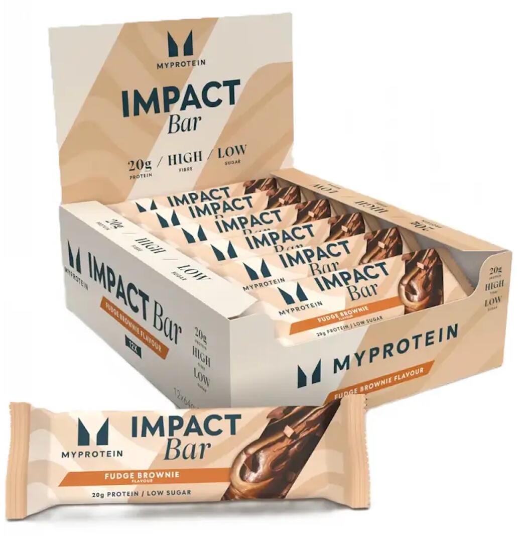 MyProtein Impact Bar 12x64g