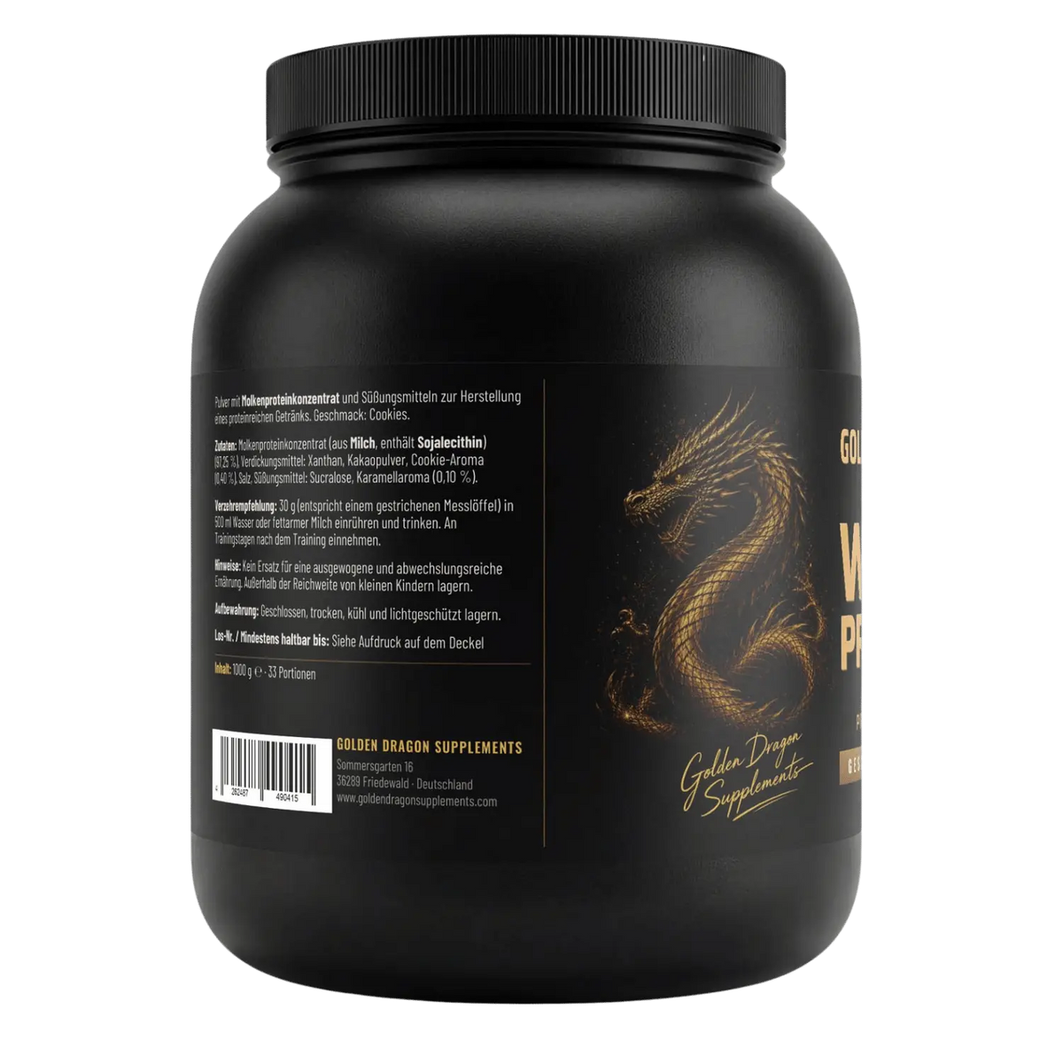 Golden Dragon Starter Bundle – Whey, Kreatin & Elektrolyte