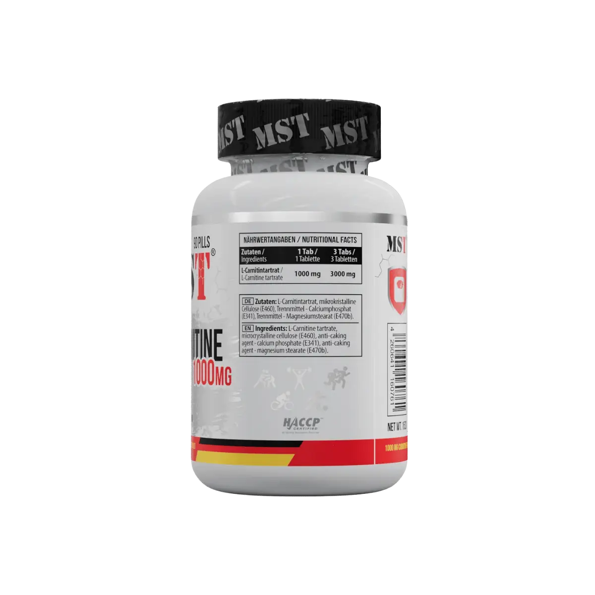 MST L-Carnitine 1000 mg 90 Tabletten
