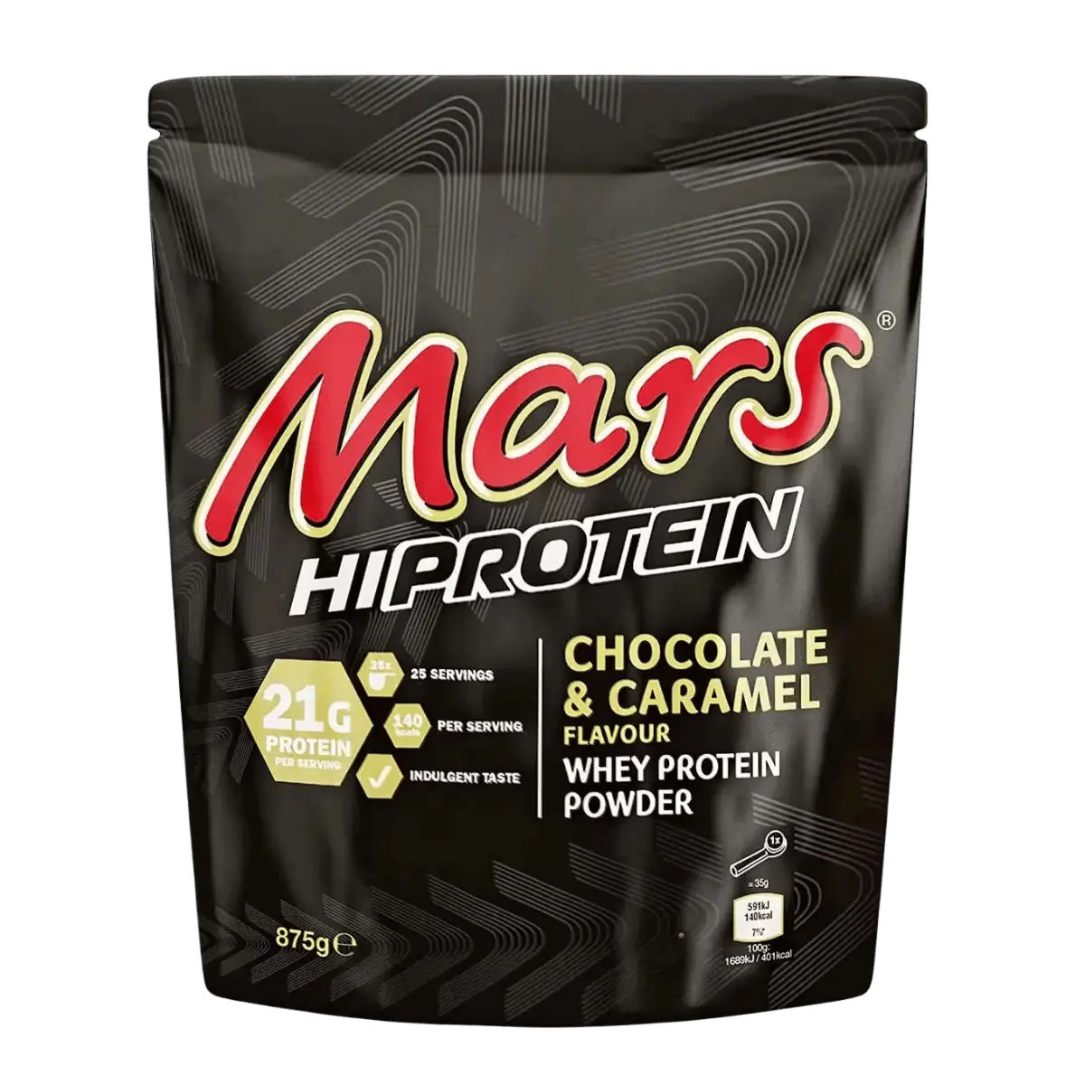 Mars Hi Protein Whey Protein Powder – Chocolate & Caramel