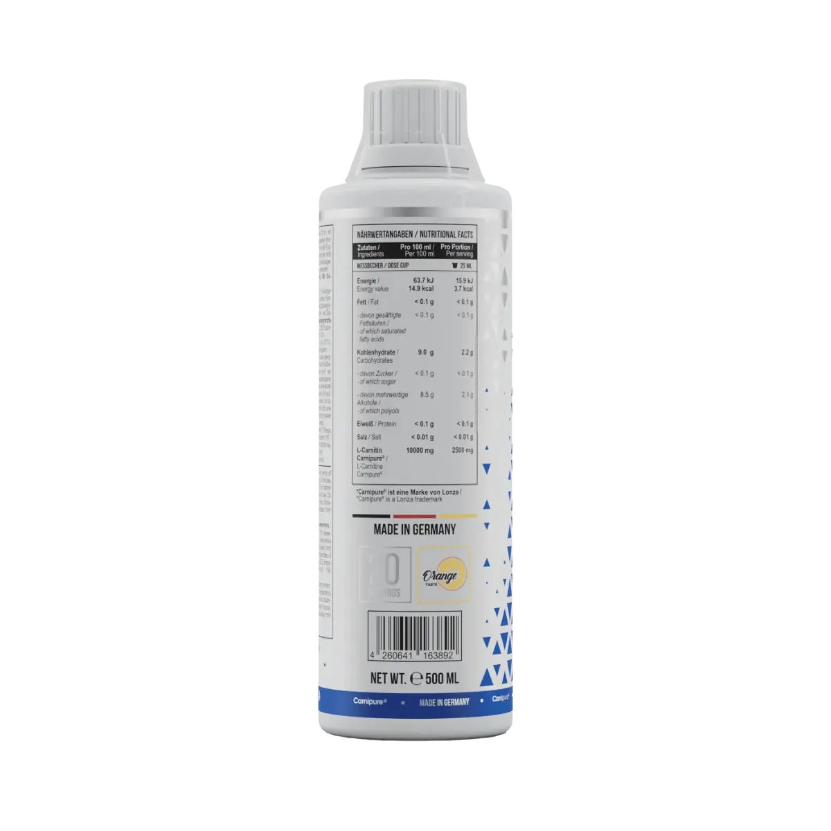MST L-Carnitine Carnipure® 50.000 Orange 500 ml