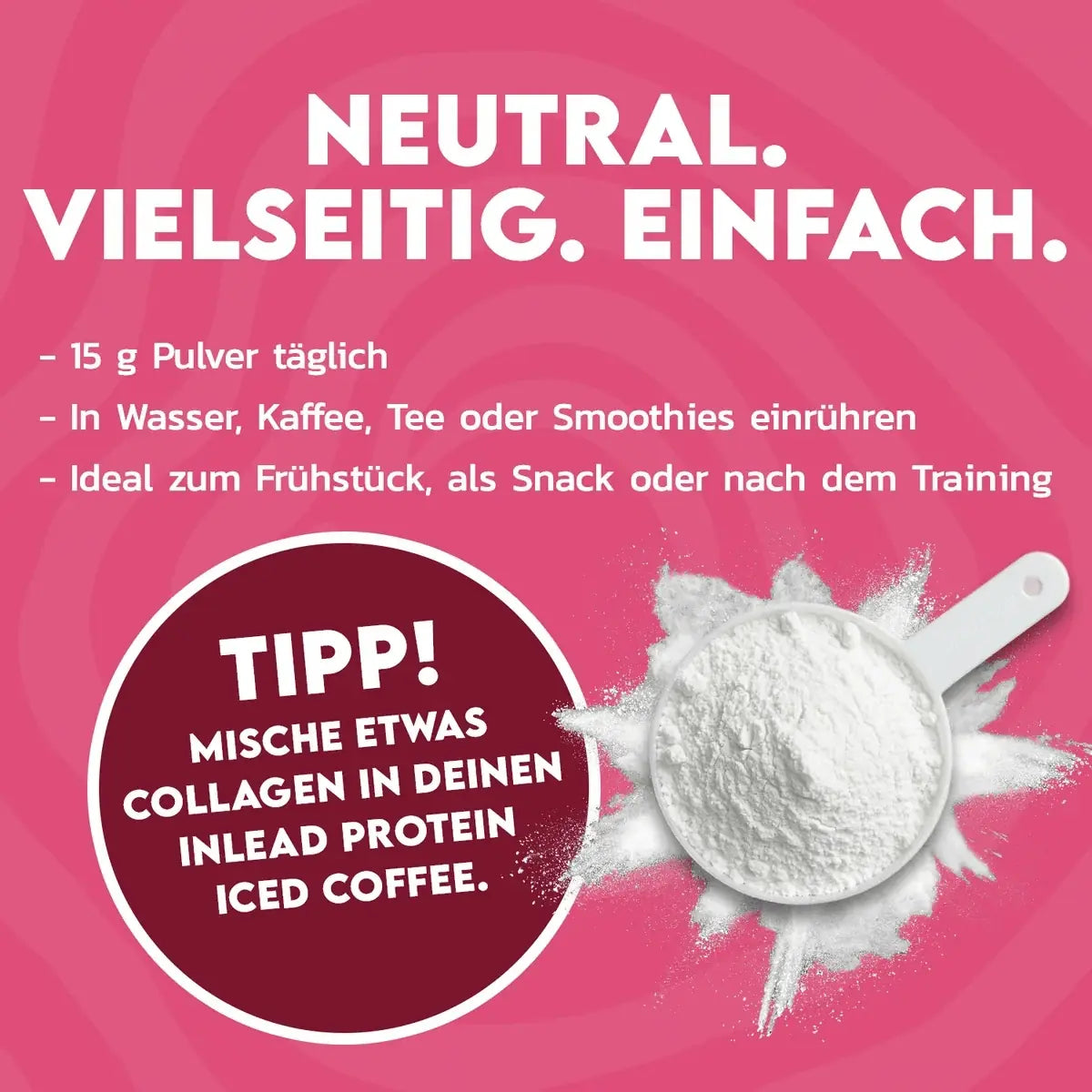 INLEAD Collagen Peptides 500 g