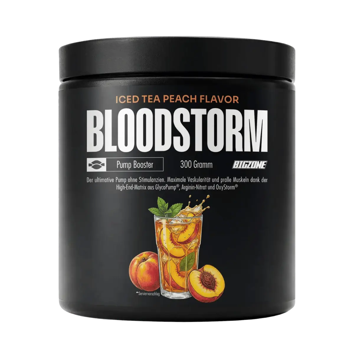 Big Zone Bloodstorm 2.0 300 g Eistee Pfirsich