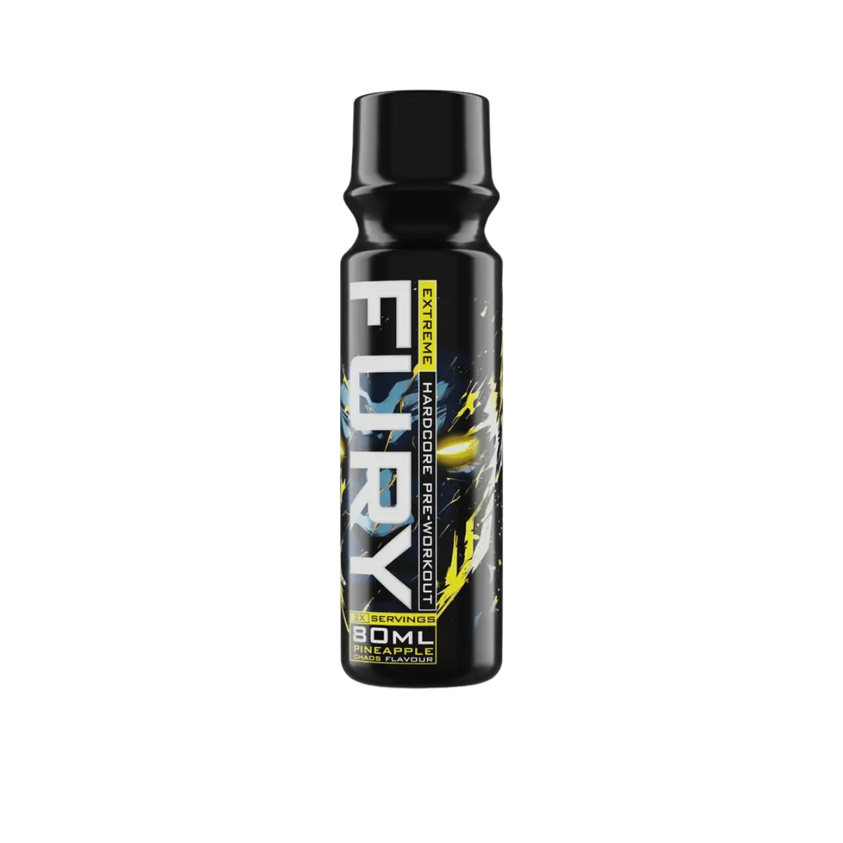 Genius Nutrition Fury Extreme Shot Pineapple Chaos 12 × 80 ml