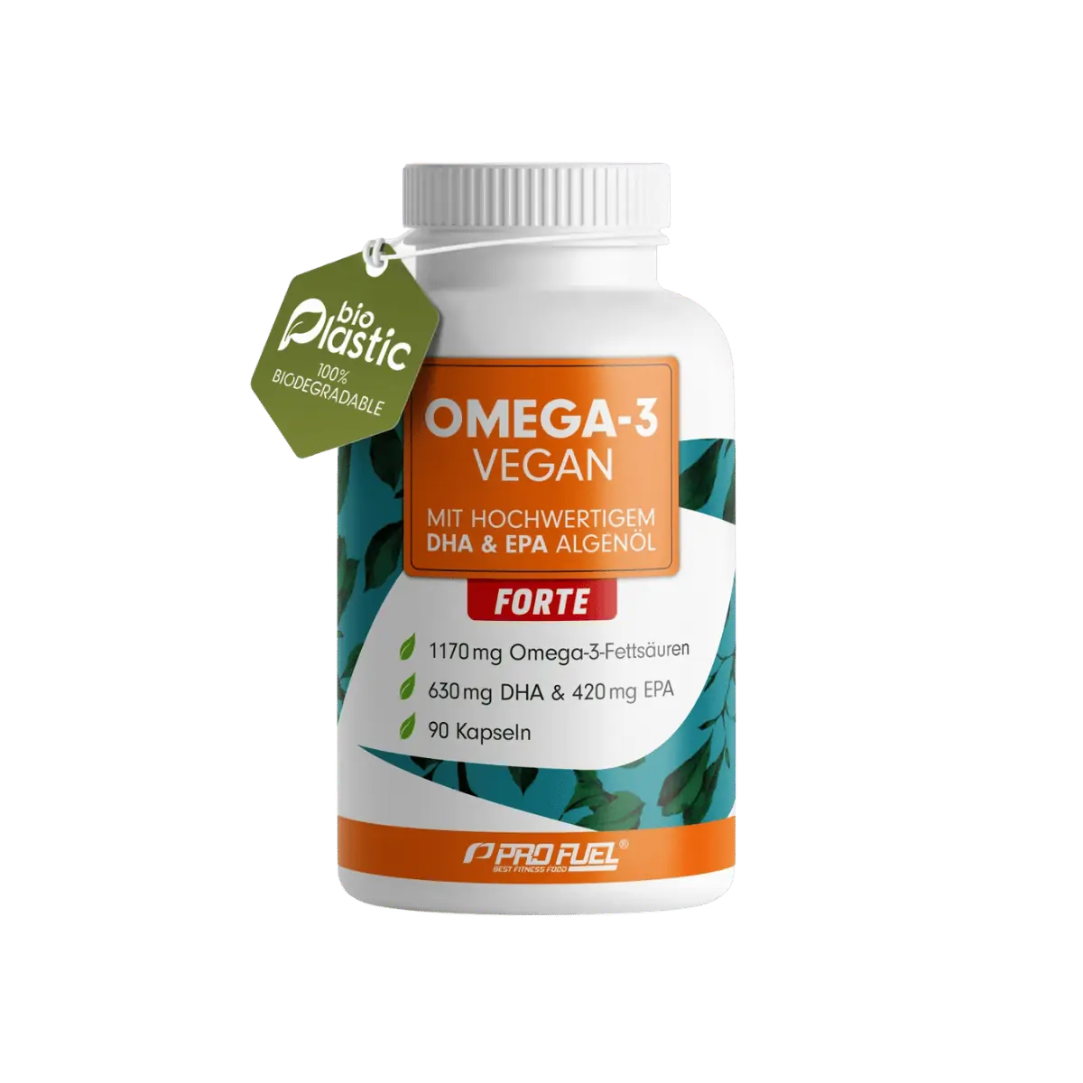 ProFuel Omega-3 Vegan Forte Algenöl-Kapseln