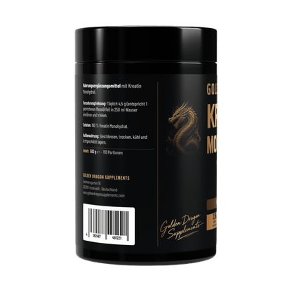 Golden Dragon Kreatin Monohydrat Geschmacksneutral 500 g