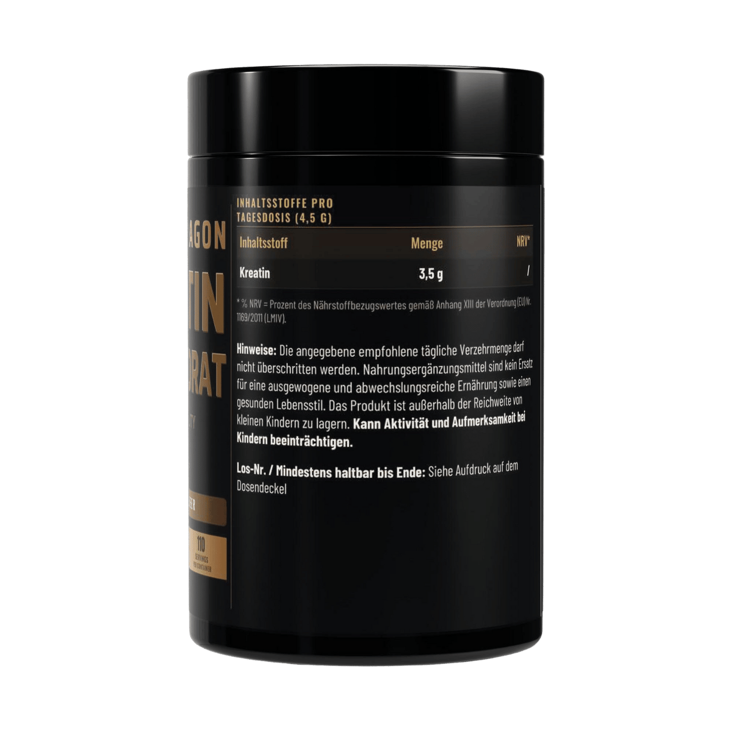 Golden Dragon Kreatin Monohydrat Himbeer 500 g