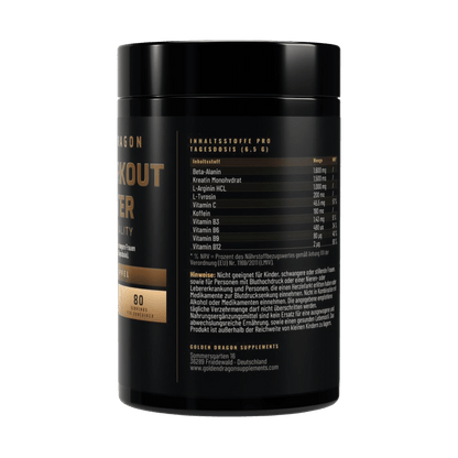 Golden Dragon Pre-Workout Booster Apfel 520 g
