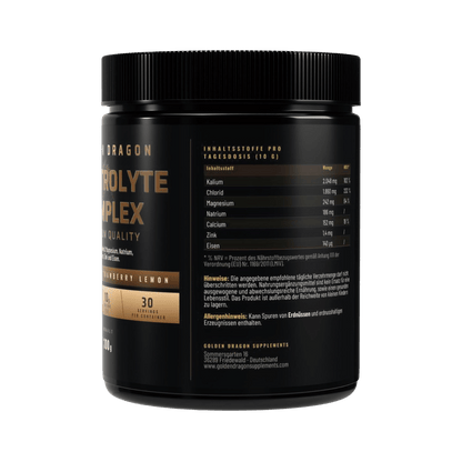 Golden Dragon Elektrolyte Komplex Strawberry Lemon 300 g
