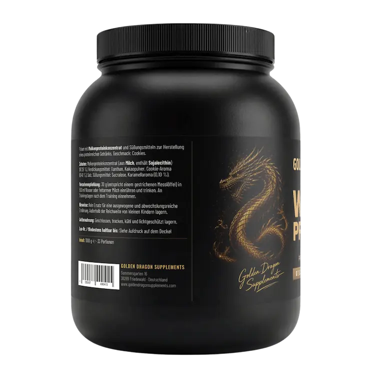 Golden Dragon Whey Protein Cookies