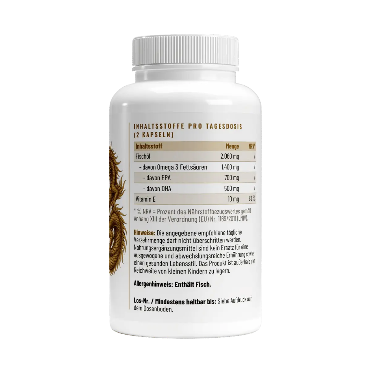 Golden Dragon Omega 3 Max – 120 Kapseln