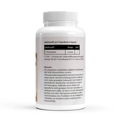 Golden Dragon L-Tryptophan - 90 Kapseln - 55g
