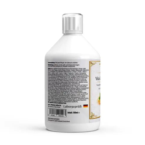 Golden Dragon Vita Complete PLUS+ 50 vegane Shots - Fresh Orange - 500ml