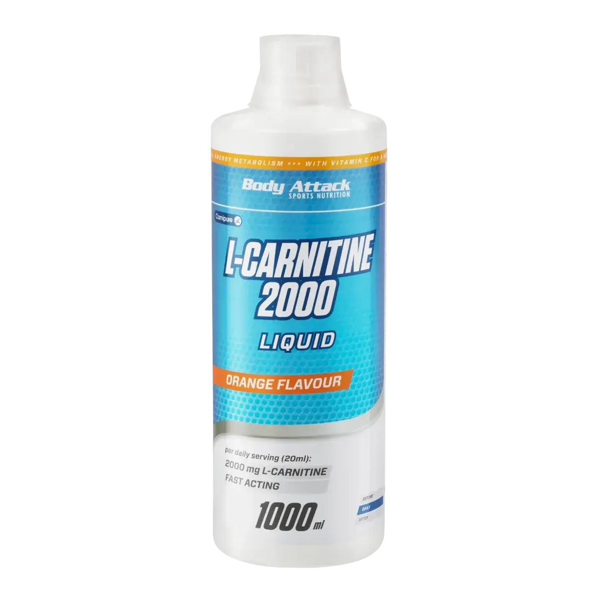 Body Attack L-Carnitine Liquid 2000 1000 ml