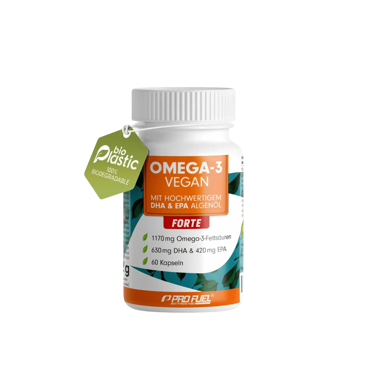 ProFuel Omega-3 Vegan Forte Algenöl-Kapseln