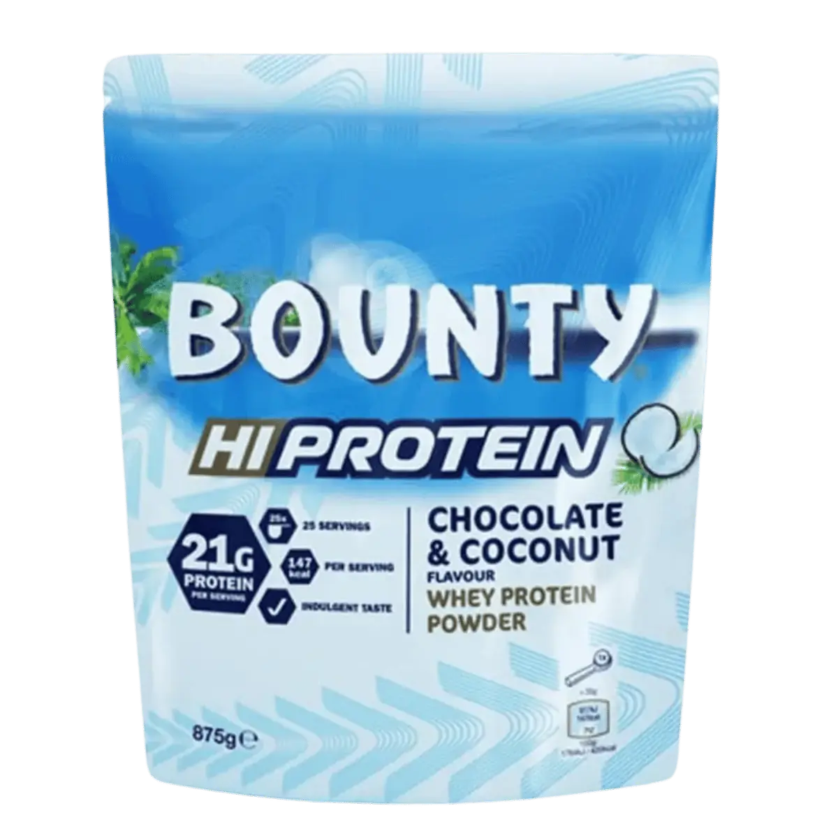 Bounty Hi Protein Whey Protein Powder – Chocolate & Coconut
