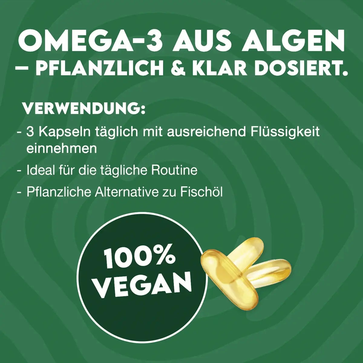 INLEAD Vegan Omega-3 90 Kapseln