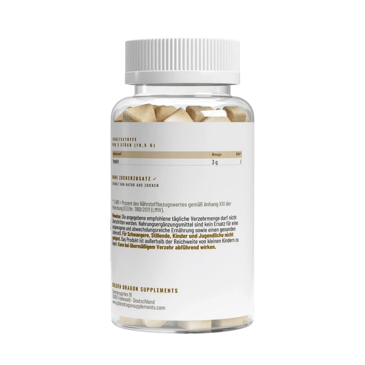 Golden Dragon Kreatin Gummies - Apfel