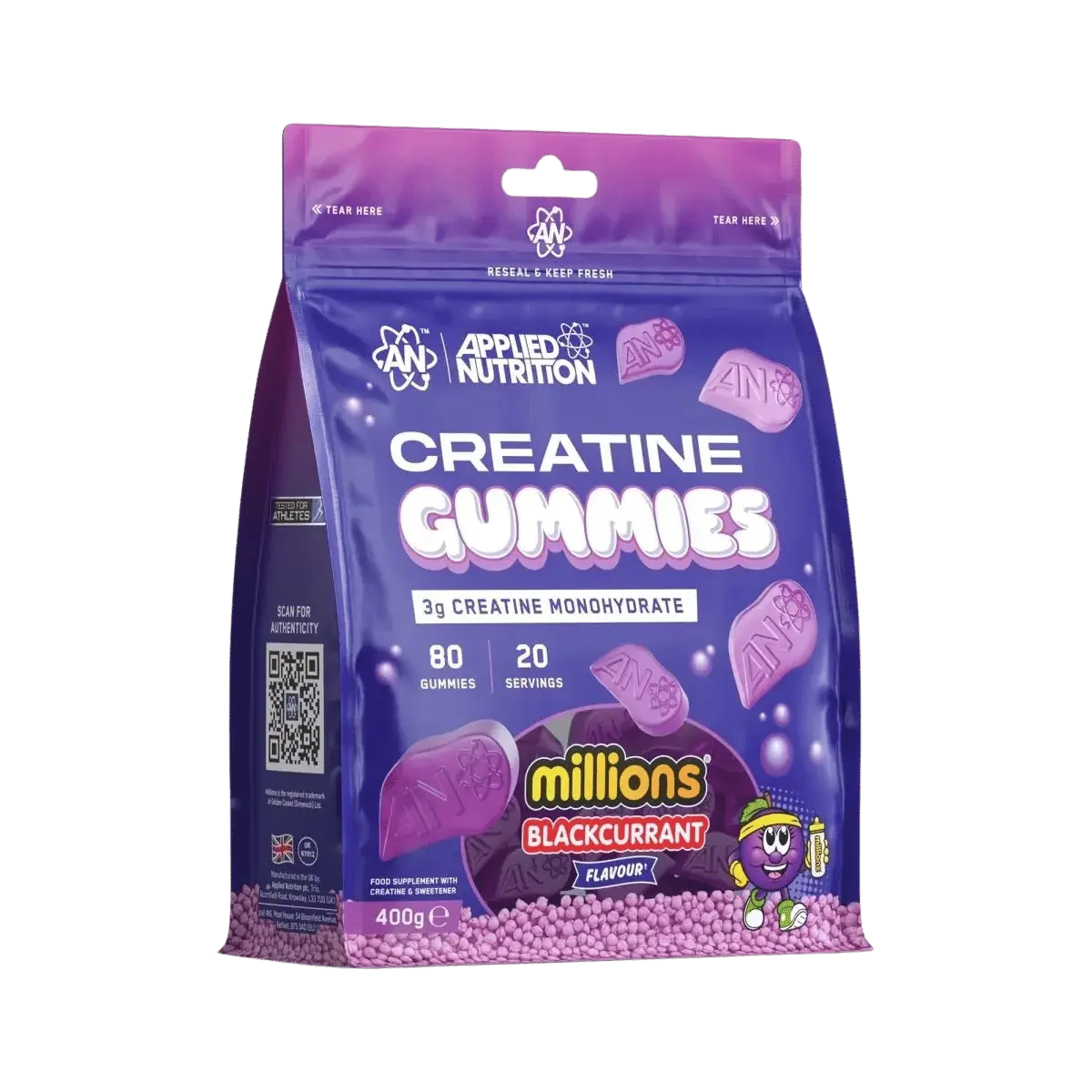 Applied Nutrition Creatine Gummies – 80 Stück