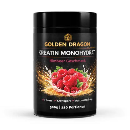 Golden Dragon Kreatin Monohydrat Raspberry- 500g