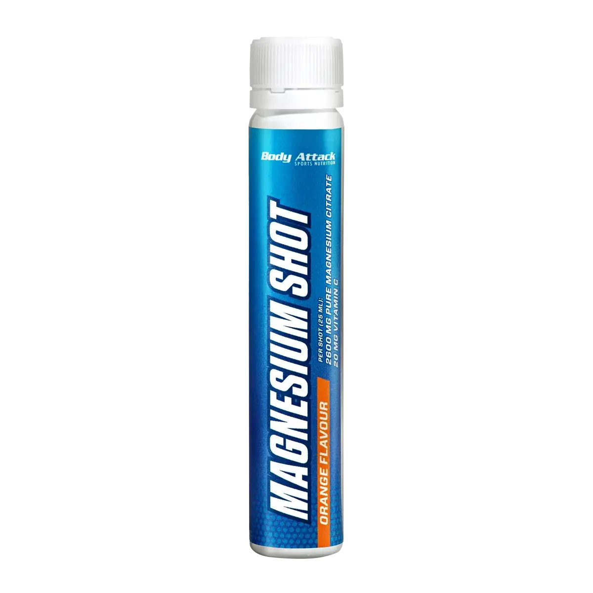 Body Attack Magnesium Shots 20 × 25 ml Orange