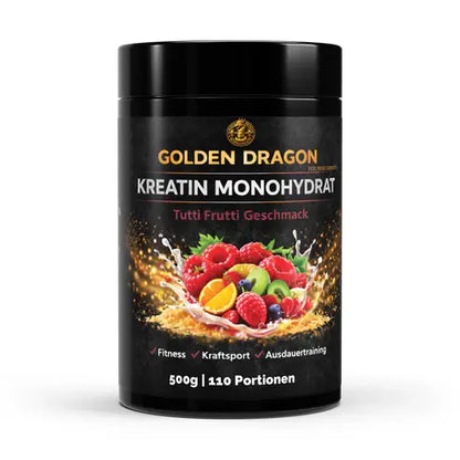 Golden Dragon Kreatin Monohydrat Tutti Frutti- 500g