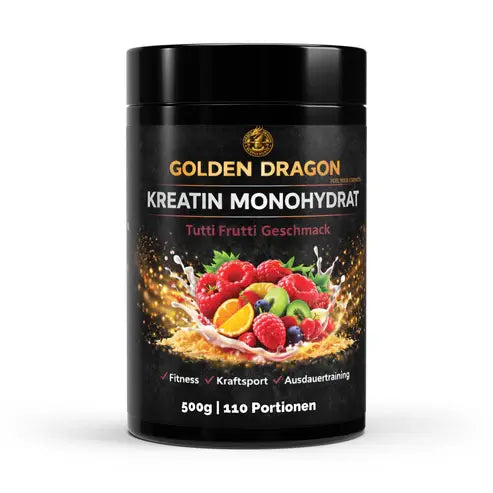 Golden Dragon Kreatin Monohydrat Tutti Frutti- 500g