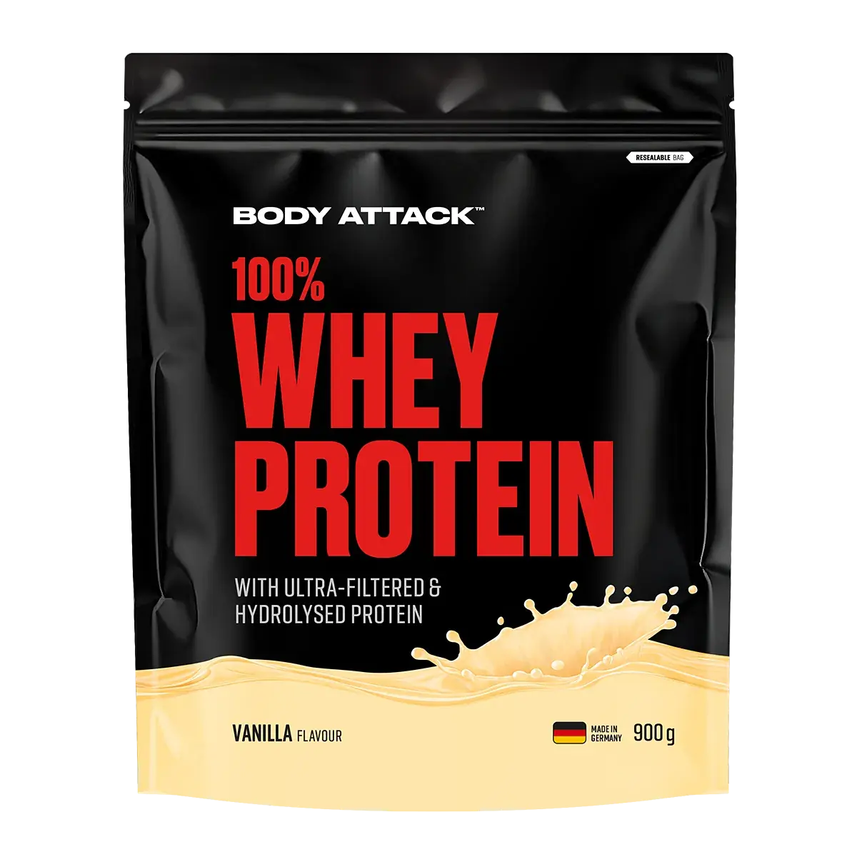 Body Attack 100 % Whey Protein 900 g