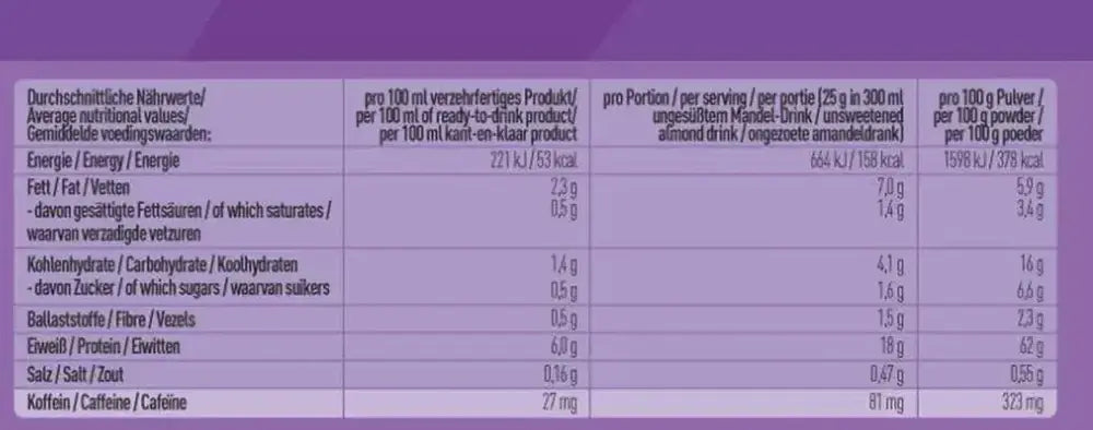 More Nutrition Protein Iced COFFEE 500g