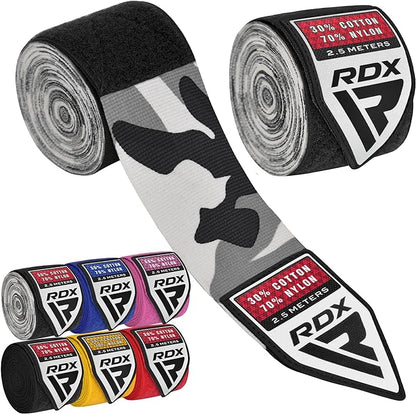 RDX 2.5m Kinder Handbandagen aus Baumwolle Nylon