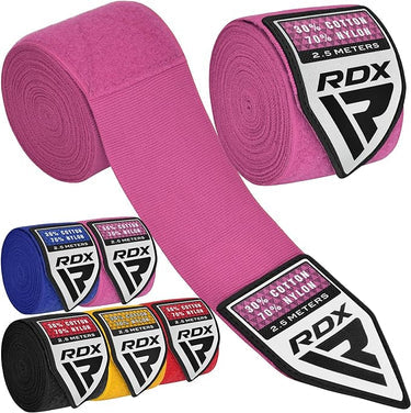 RDX 2.5m Kinder Handbandagen aus Baumwolle Nylon
