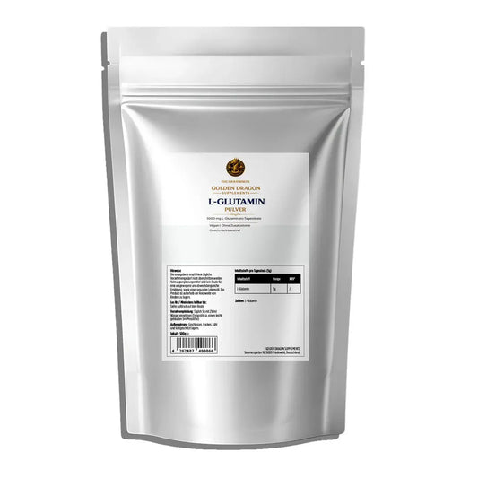 Golden Dragon L-Glutamin Pulver Doypack - 500g
