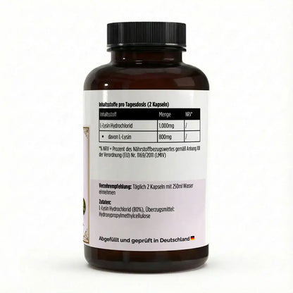 Golden Dragon L-Lysin - 100 Kapseln - 62g