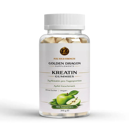 Golden Dragon Kreatin Gummies - 90 Stk. - 315g