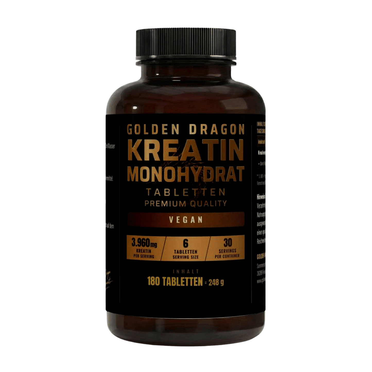 Golden Dragon Kreatinmonohydrat Tabletten 180 Stück