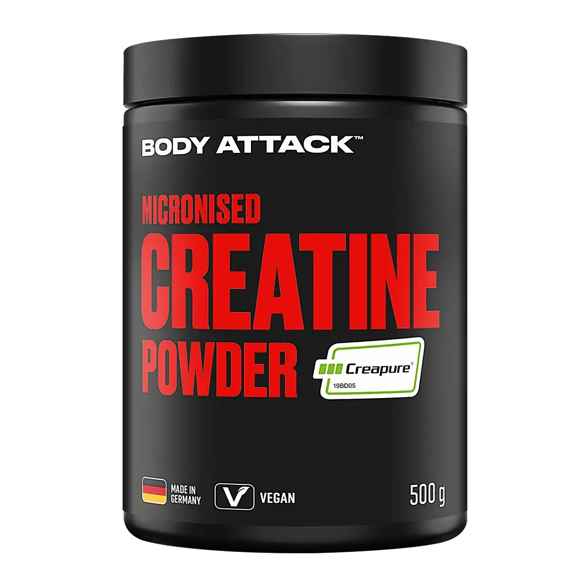 Body Attack Micronised Creatine Powder (Creapure®) 500 g