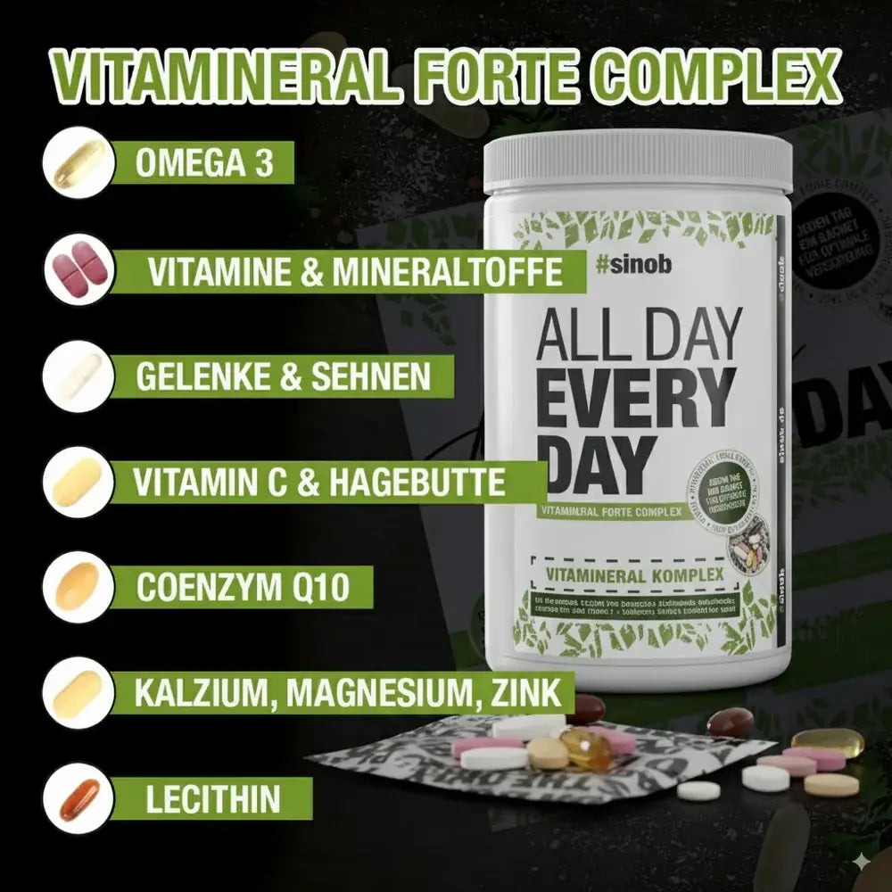 Sinob All Day Every Day – 30 Tagesbeutel