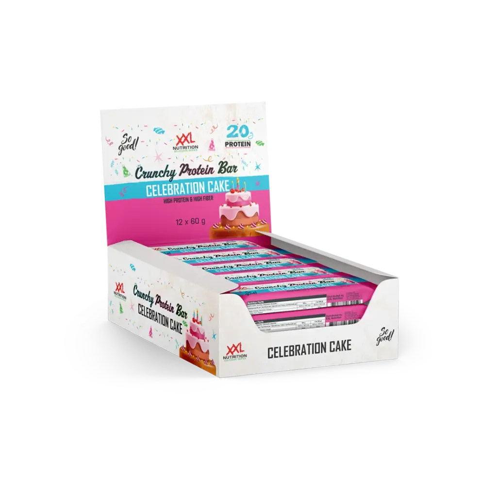 XXL Nutrition Crunchy Protein Bar 12 × 60 g