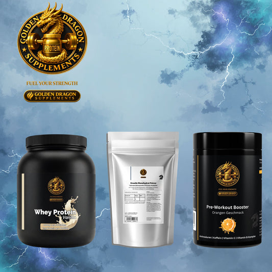 Muskelaufbau Starter Bundle – Orange