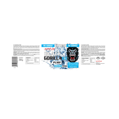 Activlab Black Gorilla Ice Pump Pre-Workout 300g
