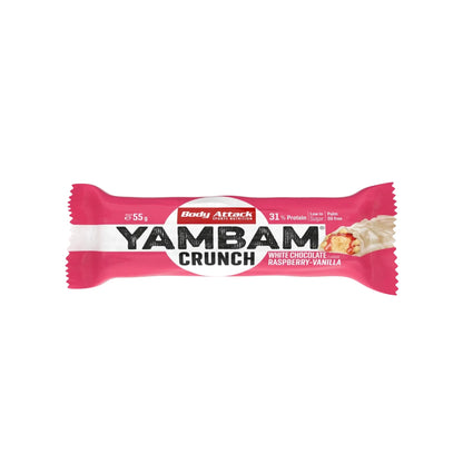 Body Attack YAMBAM CRUNCH Protein Riegel (15x55g)