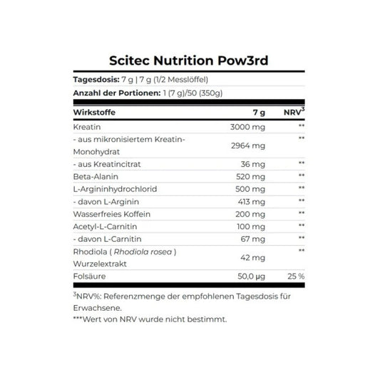 Scitec Pow3rd 350g