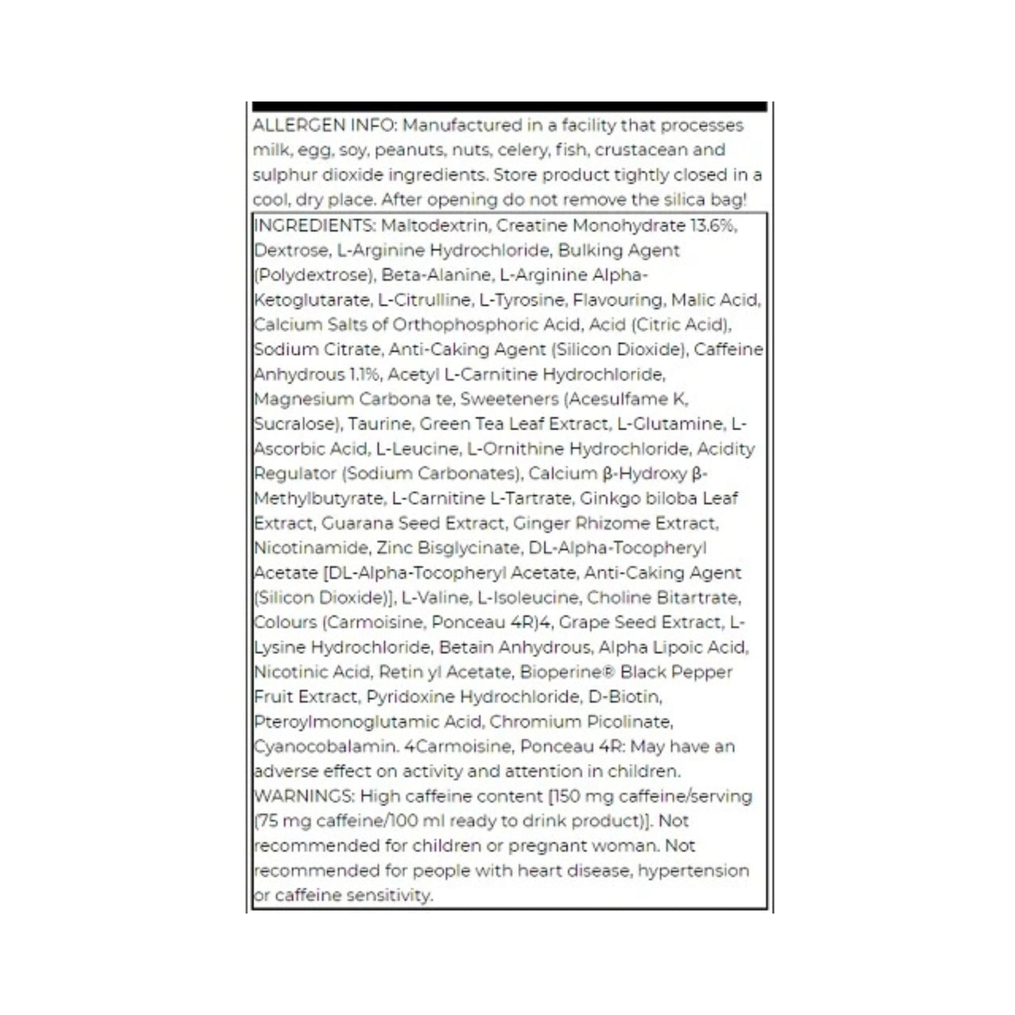 Scitec Hot Blood Hardcore 700g