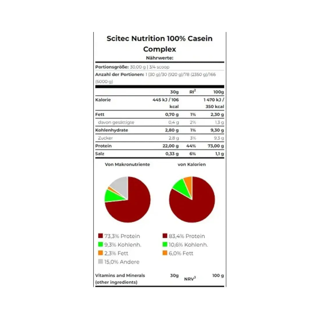 Scitec Casein Complex 920g