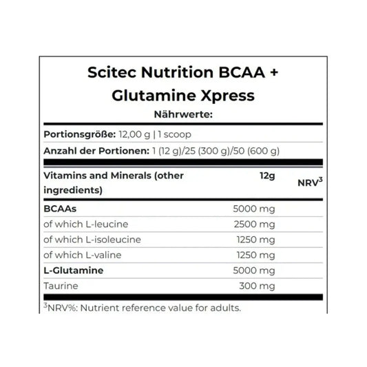 Scitec BCAA + Glutamine Xpress - 300g